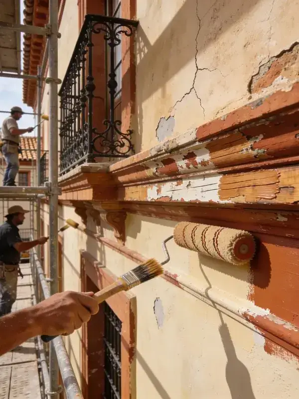 Rehabilitación de fachadas Vitoria-Gasteiz