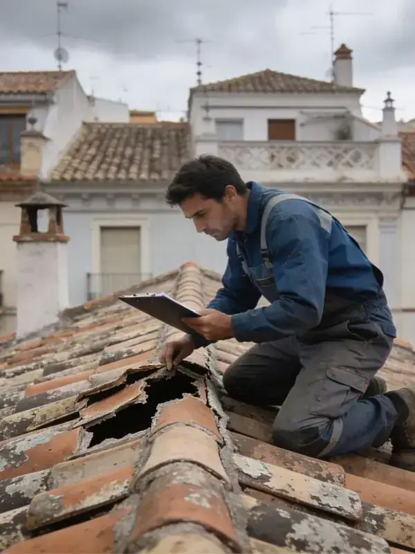 Inspección y mantenimiento de tejados Álava